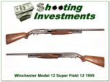 Winchester Model 12 1912 Super Field 12 Gauge 1959 - 1 of 4