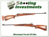 Winchester 1955 Pre-64 Model 70 in 270 Winchester - 1 of 4