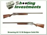 Browning A5 1950 Belgium solid rib - 1 of 4