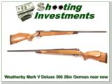 Weatherby Mark V Deluxe German 26in Exc Cond14-0436 - 1 of 4