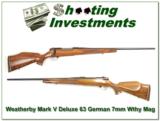 Weatherby Mark V Deluxe 7mm Wthy Mag 1963 German! - 1 of 4