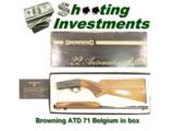Browning ATD 22 auto Belgium Blond in box! - 1 of 4
