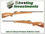 Sako Finnbear AV Deluxe 30-06 Exc Cond! - 1 of 4