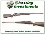 Browning A-bolt Stalker 300 Win Mag Boss near new! - 1 of 4