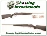 Browning A-bolt Stainless Stalker 30-06 near new! - 1 of 4