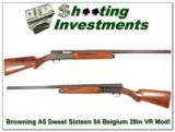 Browning A5 Sweet Sixteen 54 Belgium 28in Mod VR - 1 of 4