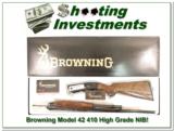 Browning Model 42 410 High Grade NIB Box! - 1 of 4