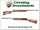 Browning A5 Light 20 76 Belgium 28in VR Modified - 1 of 4