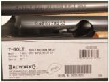Browning T-bolt 22LR Limited Run Maple Stock NIB - 4 of 4