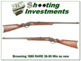 Browning 1885 rare .38-55 Win unfired XX Wood! - 1 of 4
