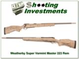 Weatherby Mark V Super Varmintmaster 223 Rem looks new! - 1 of 4
