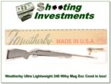 Weatherby Mark V Ultra Lightweight 240 Wthy Mag in Box! - 1 of 4