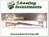 Browning Model 65 218 Bee NIB - 2 of 4