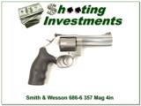 Smith & Wesson 686-6 4 in 357 Magnum Stainless - 1 of 4