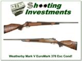 Weatherby Mark V Euromark 378 Wthy Mag Exc Cond! - 1 of 4