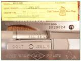 Colt 1911 ACE 22 LR Custom Shop Nickel RARE! - 4 of 5