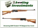 Browning BAR Grade II 70 Belgium 300 Win Mag Exc! - 1 of 4
