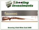 Browning X-Bolt White Gold Medallion 308 ANIB! - 1 of 4