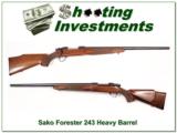 Sako Forester 243 hard to find Heavy Barrel Exc Cond - 1 of 4