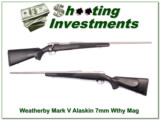 
Weatherby Mark V Alaskan 7mm Wthy Mag Exc Cond - 1 of 4