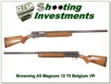 Browning A5 Magnum 12 75 Belgium 30in VR - 1 of 4