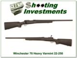 Winchester Model 70 Heavy Varmint 22-250 - 1 of 4
