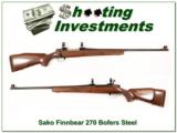 Sako Finnbear L61R 270 Bofers Steel Exc Cond - 1 of 4