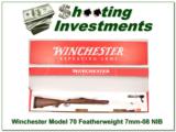 Winchester Model 70 Featherweight 7mm-08 NIB - 1 of 4