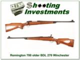Remington older Model 700 BDL 270 Winchester - 1 of 4
