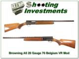 Browning A5 20 Gauge 70 Belgium 28in VR Mod! - 1 of 4