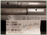 Sauer 202 in 270 Weatherby New in Case! - 4 of 4