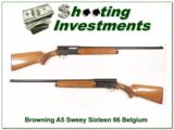Browning A5 Sweet Sixteen 66 Belgium 28in Mod - 1 of 4