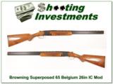 Browning Superposed 64 Belgium Blond RKLT! - 1 of 4