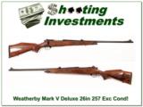 Weatherby Mark V Deluxe 257 Wthy Mag 26in - 1 of 4