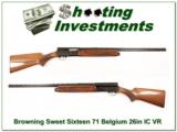 Browning A5 Sweet Sixteen 26in IC VR Exc Cond! - 1 of 4