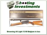 Browning A5 Light 12 69 Belgium with box - 1 of 4