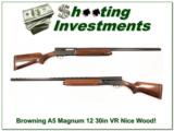 Browning A5 Magnum 12 nice wood 30in VR - 2 of 4