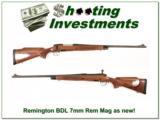 Remington Model 700 BDL 7mm Rem Mag as new! - 1 of 4