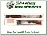 Ruger Red Label 20 Gauge 26in Exc Cond! - 2 of 4