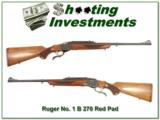Ruger No. 1 A Light Sporter 270 WIN Red Pad Exc Cond! - 2 of 4
