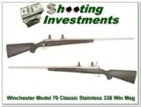 Winchester Model 70 Classic Stainless 338 Win Mag - 1 of 4