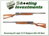 Browning A5 57 Belgium Light 12 VR 28in Mod - 1 of 4