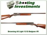 Browning A5 Light 12 53 Belgium VR Exc Cond! - 1 of 4