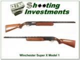 Winchester Super-X Model 1 12 gauge Skeet, exc cond! - 1 of 4