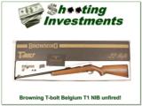 Browning Belgium T-bolt unfired in box with papers! - 1 of 4