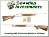 Browning BAR White Gold Medallion 300! - 1 of 4