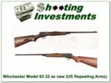 Winchester Model 63 22 as new - 1 of 4