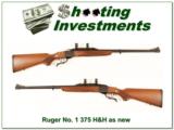 Ruger No. 1 #1 Tropical in 375 H&H as new - 1 of 4