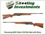 Browning BAR Safari 338 Win Mag with BOSS! - 1 of 4