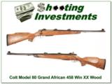 Sauer 80 Grand African 458 Win XX Wood! - 1 of 4